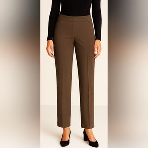 Cato Brown Straight Leg Women's Pants